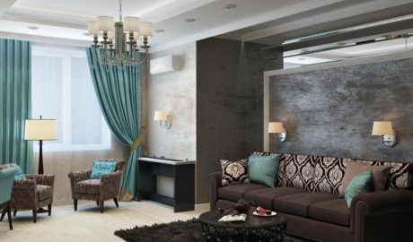 Шторы в зал или гостиную: как подобрать красивые и стильные варианты