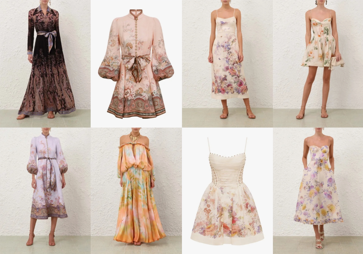 Платья Zimmermann