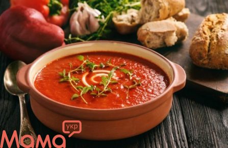 Зимний томатный суп