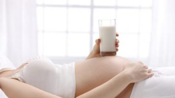   Молочные продуты при беременности 

