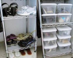 Как удобно хранить обувь в квартире? 