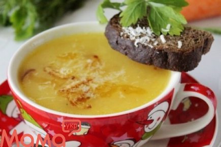 Отменный суп-пюре с картофелем и сыром