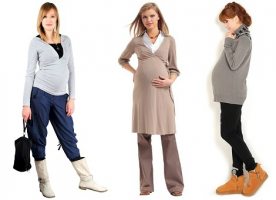   Обувь и одежда для беременных и кормящих мам: экспериментируем осторожно 
