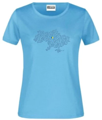 жіноча футболка з українською символікою